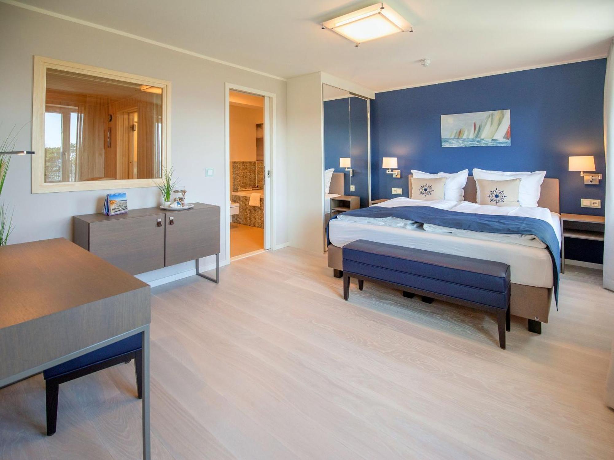 Duenenresidenz Prora - Ferienwohnung Mit Meerblick, 2 Schlafzimmern, Sauna Und Balkon Np-404 Binz Bagian luar foto