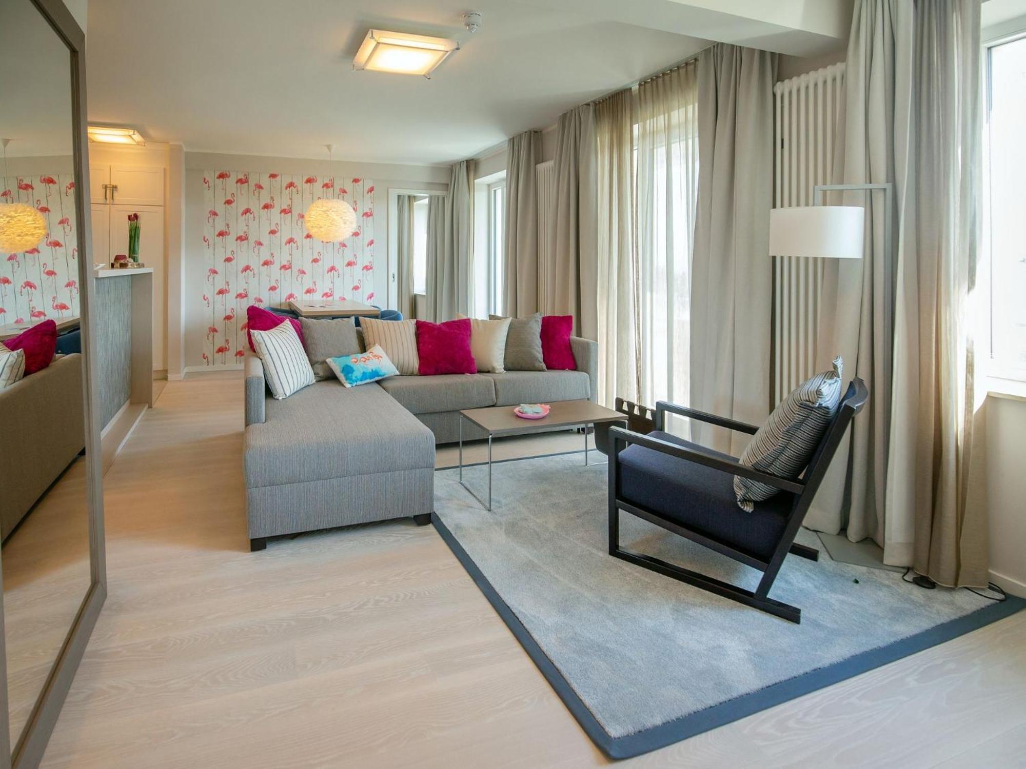 Duenenresidenz Prora - Ferienwohnung Mit Meerblick, 2 Schlafzimmern, Sauna Und Balkon Np-404 Binz Bagian luar foto